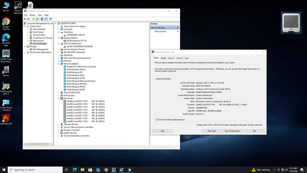 Pc i7 16gb + Monitor Samsung Hdd 500 video Nvidia GT 730 2gb ram ddr3