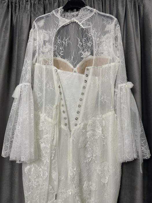 Rochie de mireasă din mătase naturală Azzura Milla Nova Anne’s Bridal