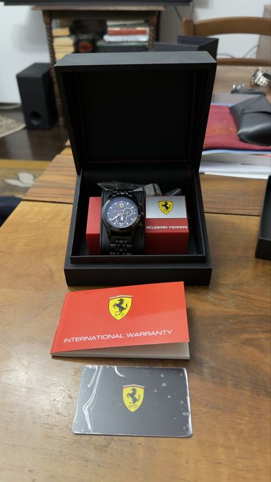 Ceas Ferrari Scuderia Paddock Cronograph Carbon