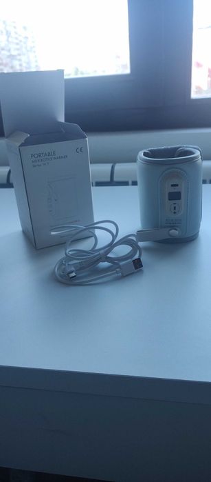 Преносим USB нагревател за бебешки шишета - като нов!