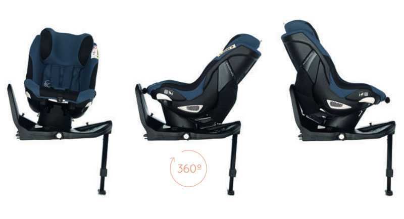 Scaun auto copii Jane Gravity 360 Negru