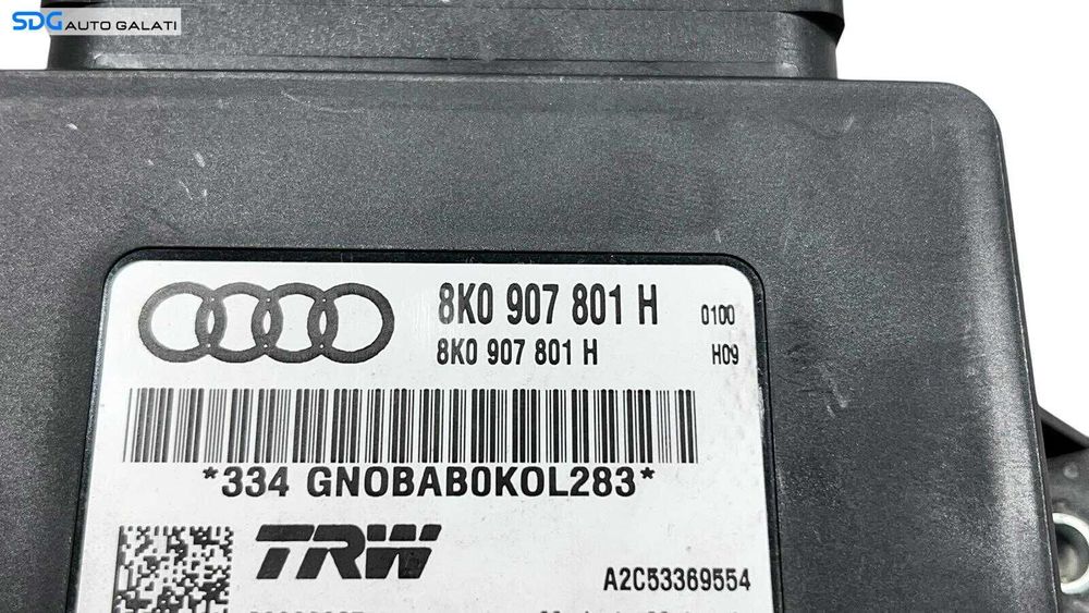 Modul Unitate Calculator Frana de Mana Electrica Audi A5 8T 2008 - 2017 Cod 8K0907801H [L5843]