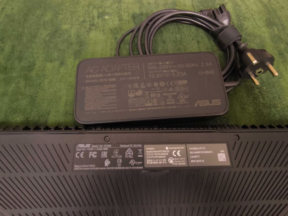 Laptop gaming ASUS TUF Ryzen7 3750H, 17.3", 16GB, 512GB, GTX1660Ti 6GB