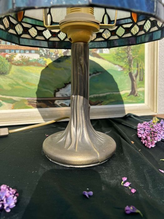 Красива ретро нощна лампа Tiffany в отлично състояние