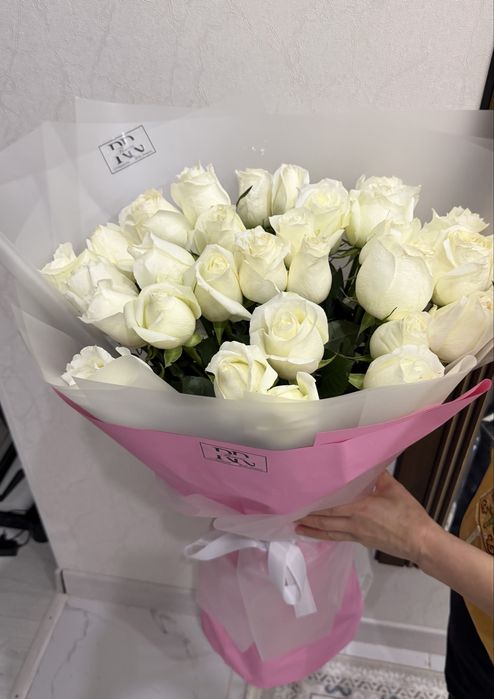 Белый роза 31 шт