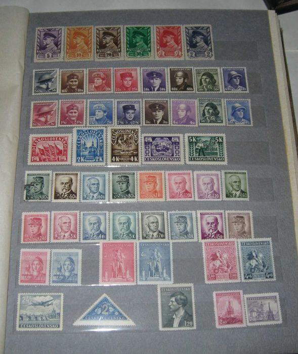 Почтовые марки Чехословакии
