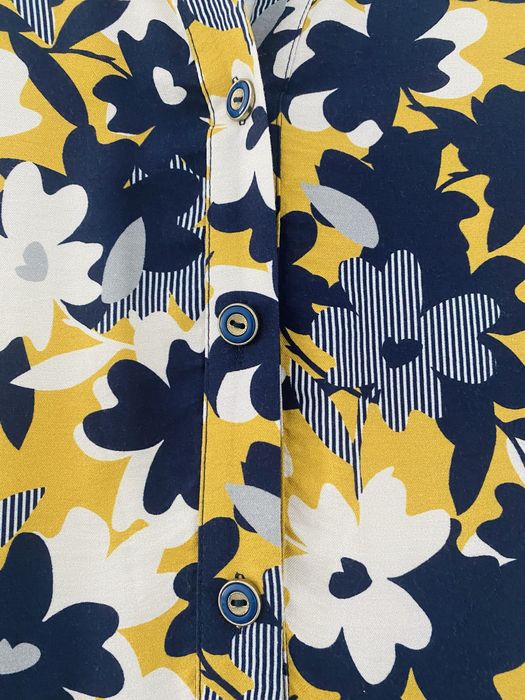 Дълга лятна рокля с джобове - размер С