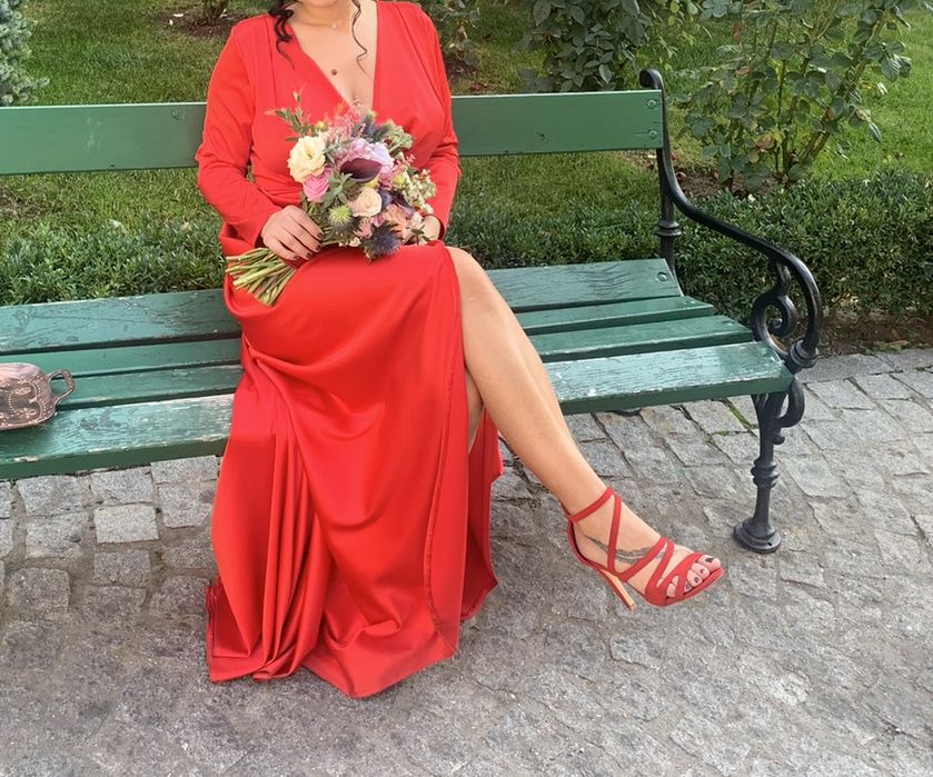 Rochie eleganta tafta