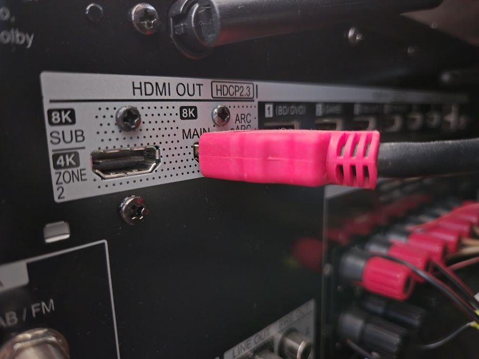 Pioneer VSX-935 (7.2) 8K, HDMI® 2.1  Dolby Atmos – Като нов!