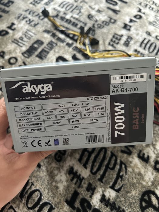 Pachet PC Gaming - i5 10400F (Box) / Carcasă sticlă + Sursă 700W