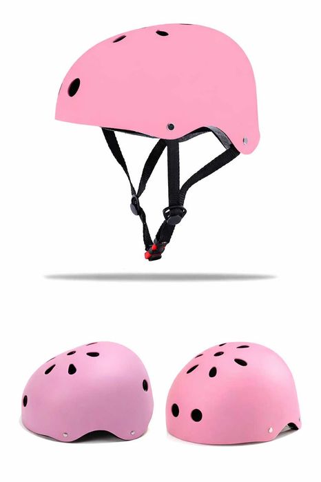 Casca protectie Bicicleta/Trotineta, Ultra Usoara, Marime reglabila, Roz