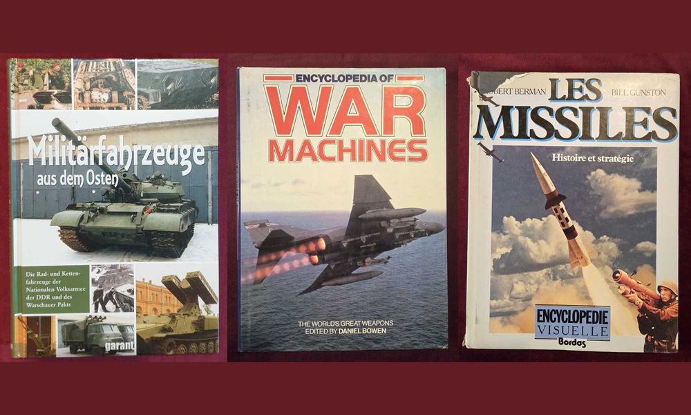 Танкове, флот, бойни машини, оръжия - 21 книги