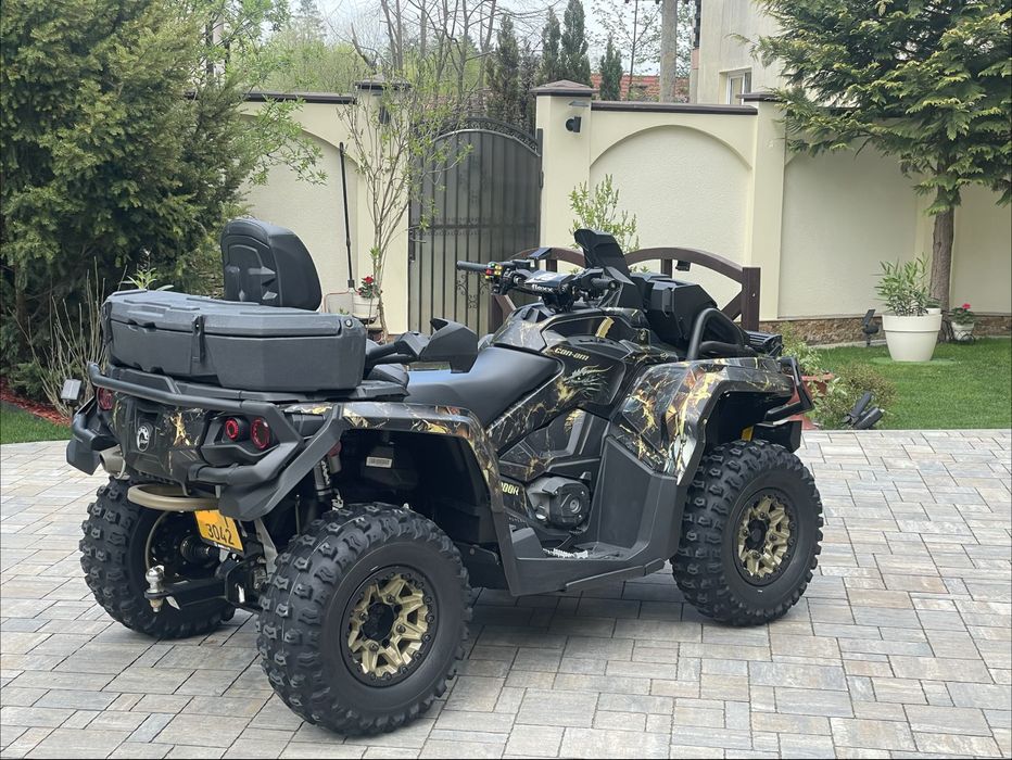 Can-am Outlander XMR 1000.R  92.Cp 2022 3268 KM Brate spate Alungite !