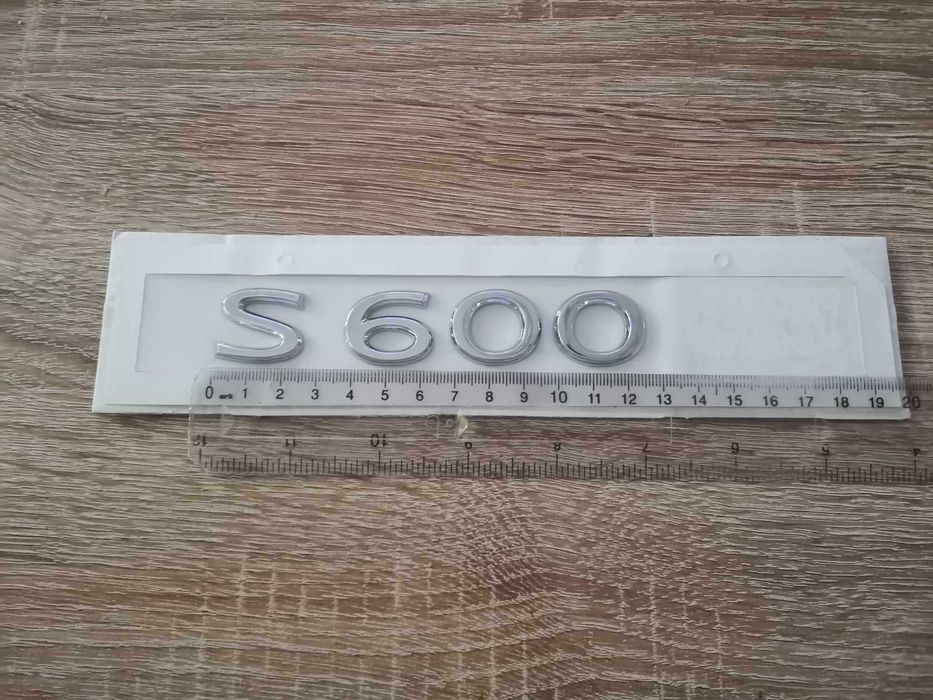 Надпис нов стил Mercedes Benz S 600 W223
