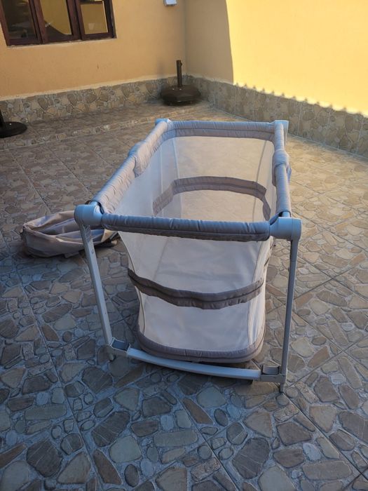 Patut transformabil 2 in 1 Chicco Zip Go Glacial 0luni+