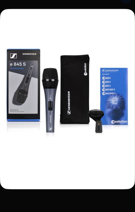 Микрафон Sennheiser e845S- made in Germany