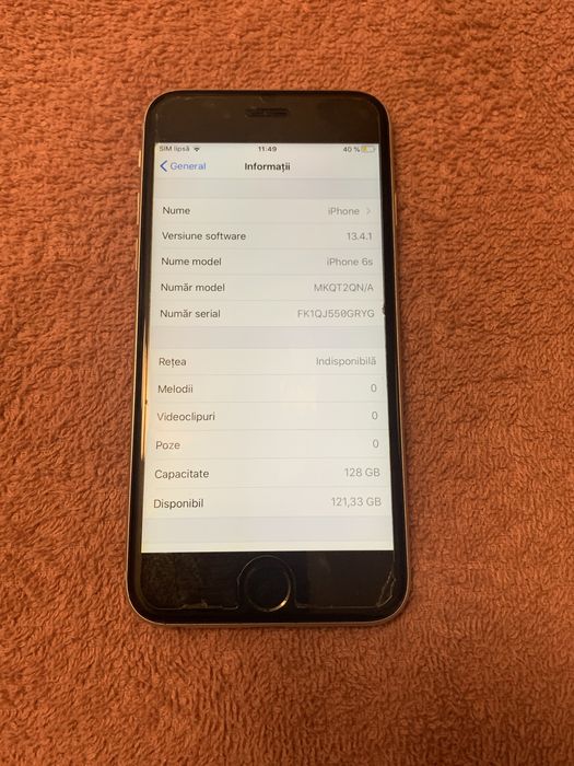 phone 6s  impecabil 128gb bat.84%
