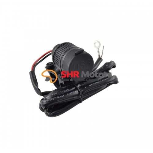 priza / Suport telefon cu incarcator usb moto