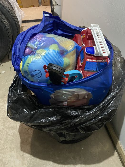 Мешок игрушек. Уральск . Общая сумма 100