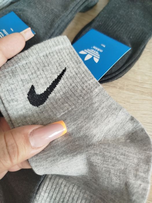 Șosete gri unisex Nike/Adidas mărime universală