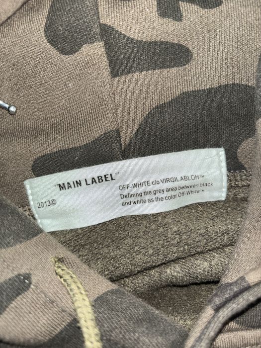 Hanorac off white camo green