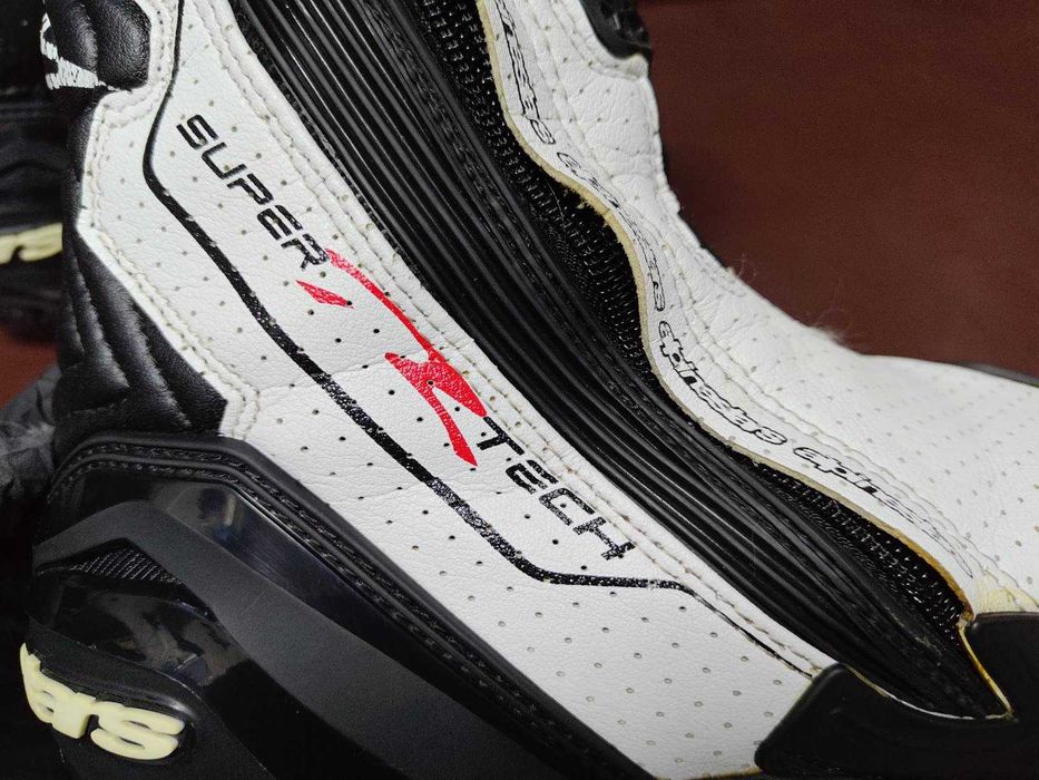 Мото ботуши Alpinestars Supertech R Perforated вентилирани номер 42