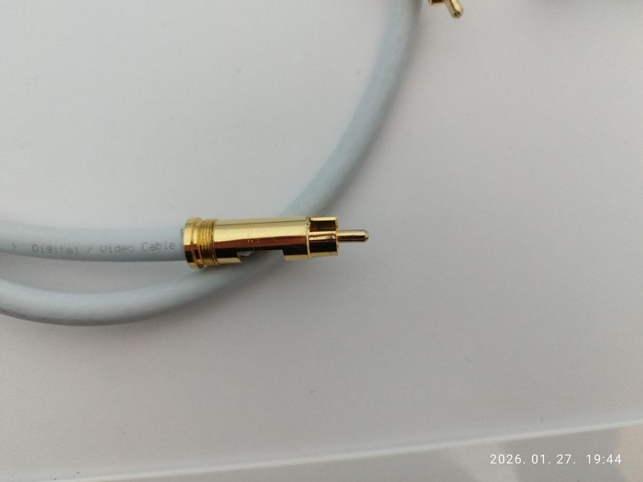 Vând cablu Supra Trico Digital/Coax  Rca Defect+ Manson cabluri tip Y