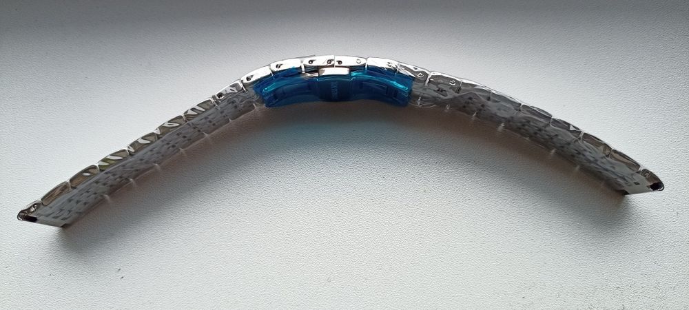 Bratara ceas curea inox,18-24mm latime,zale masive,cap drept si curbat