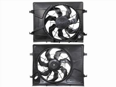 Диффузор радиатора в сборе  Kia Ceed