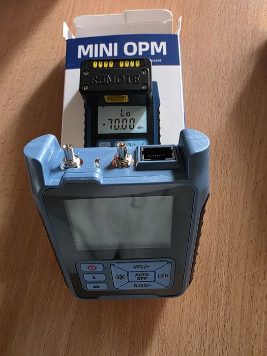 Тестер за оптични и лан кабели мини OPM
