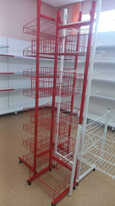 торговый стеллажи полки