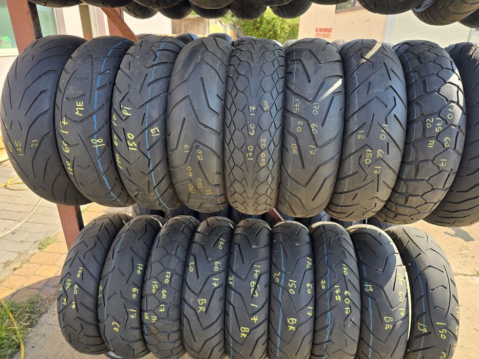 Anvelope moto diferite dimensiuni