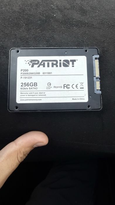 Ssd 256gb состояние новое