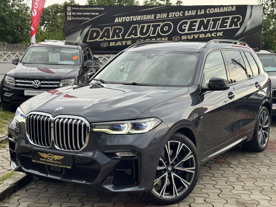 BMW X7 AN 2021 3.0 Diesel 265 CP , 100.000 Km  6X LOCURI M-Pachet Individual Full Dotari Import Italia Garantie 12 Luni Rate Cash Leasing Buy Back
