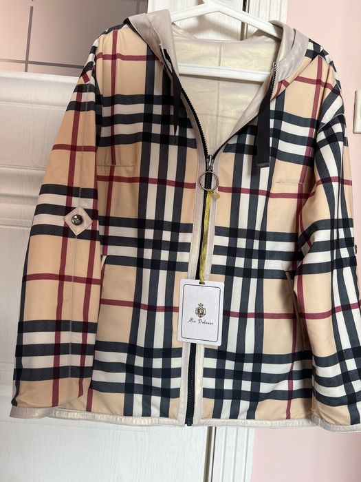 Кожаная женская куртка