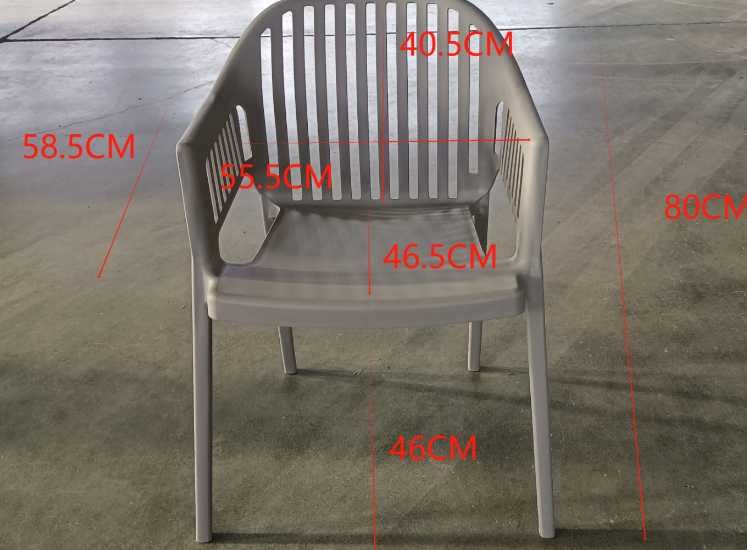 Стол Лукас полипропилен черен