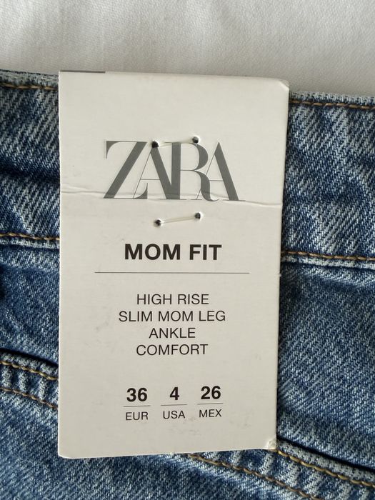 Jeans Zara Mom fit
