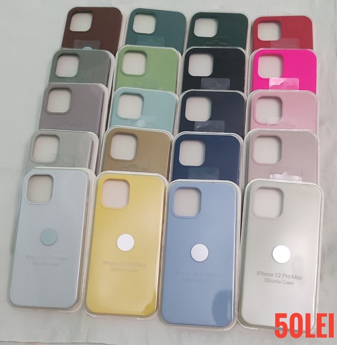 Iphone husa 8 14 plus x 15 xr 17 12 13 pro max 16 folie privacy / mata