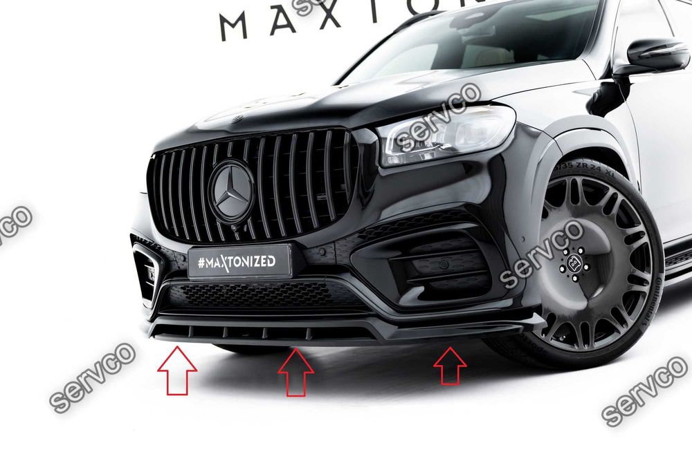 Prelungire bara fata Mercedes GLS X167 AMG-Line 2023- v2 Maxton Design