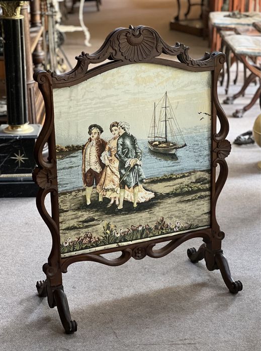 Paravan sculptat *** vintage / antic / vechi / retro ***