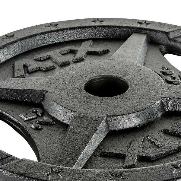 Чугунени Тежести ATX ø30 мм - 2×25 кг , Метални Дискове за Щанга