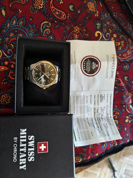 Часы swiss military original швейцарские
