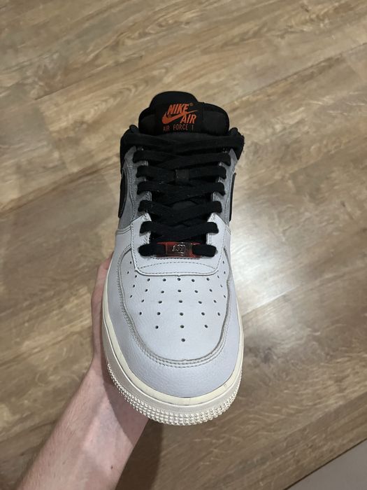 Af1 Low Lv8  Black Smoke Grey