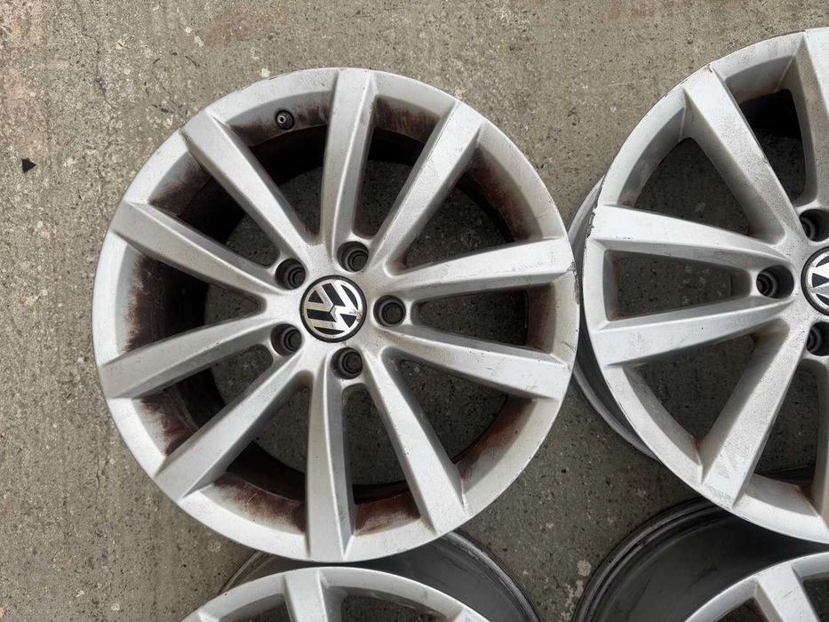 Set jante aliaj R17 prindere 5x112 compatibile VW SEAT SKODA