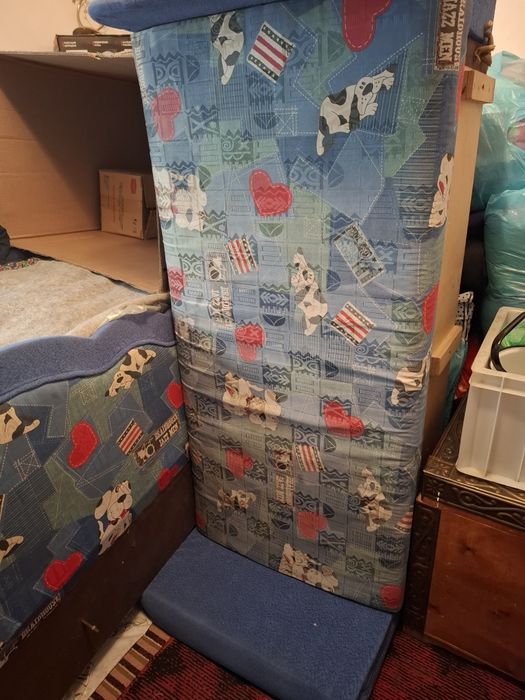 Детский диван  синий