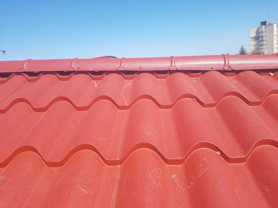 Tabla acoperis acum cu plata si in rate fixe direct in magazin \ Tabla bilka \ Tigla metalica \ Tabla cutata \ Tabla cutata gard \ Tabla pentru scafa