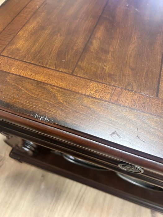 Doua piese Ashley masa cafea vitange