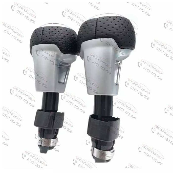 Nuca schimbator S line piele perforata Audi A3,A4 B6,B7,B8,A5,A6,Q5,TT