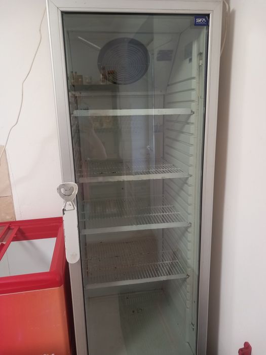 Frigider tesghea și lada de inghetata de vânzare