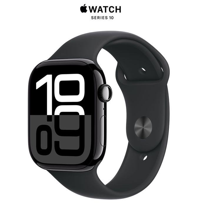 Смарт часовник Apple watch S10 JET BLACK ALIMINUM CASE